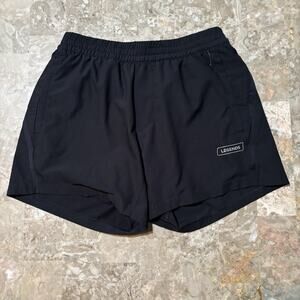 Legends Shorts Mens Small Black Bishop 5” Lined Gym Running Stretch